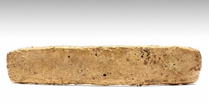 Image of Aztec Gold Bar Montezuma's Gold, Treasure